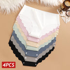 High Waisted Silk Seamless Panties