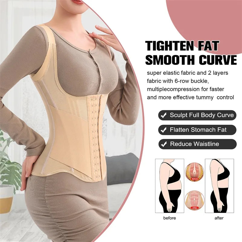 Infinite clinch waist trainer