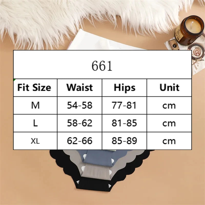 High Waisted Silk Seamless Panties