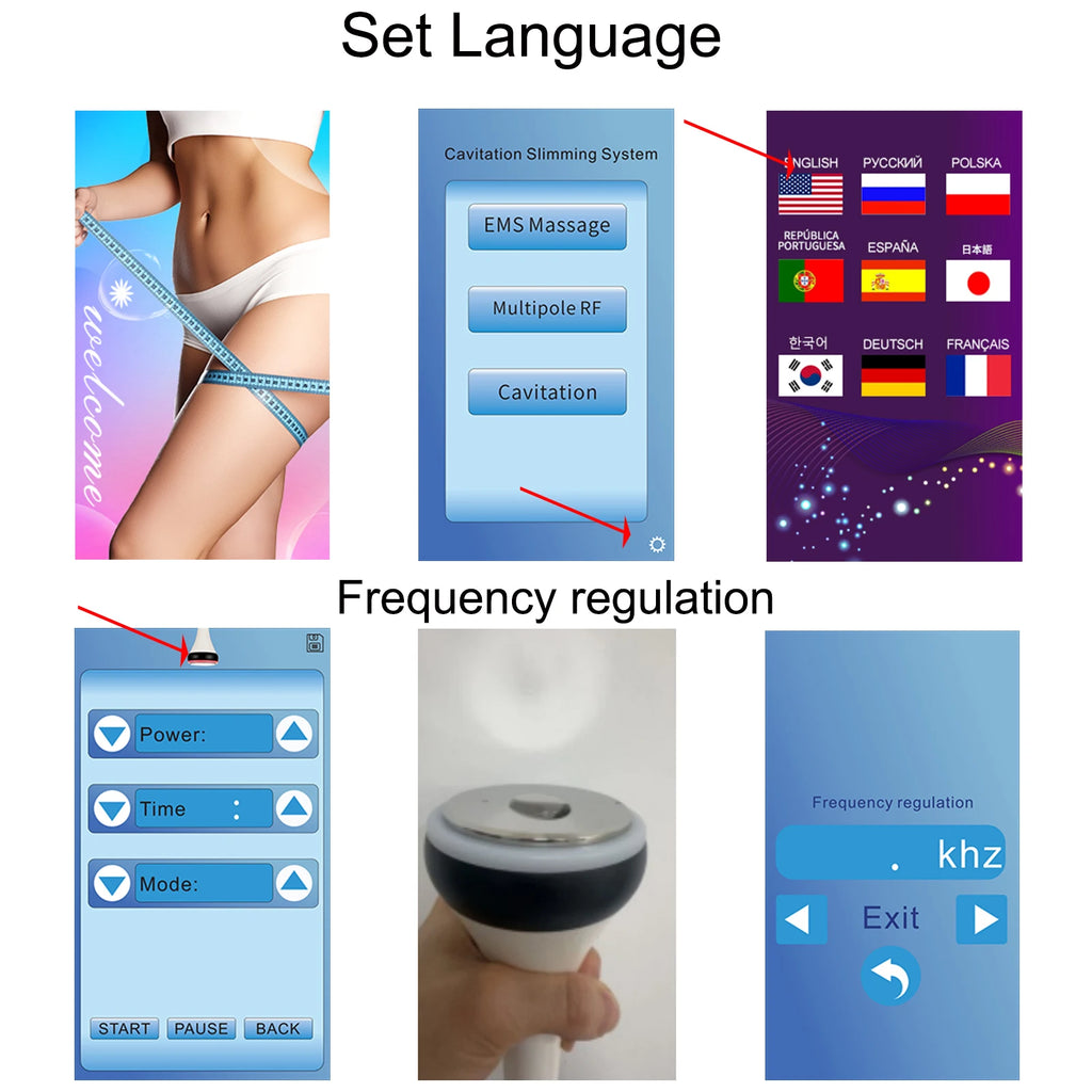 Mini Ultrasonic Cavitation Machine
